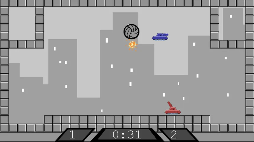 Скриншот 1 к игре Tank Ball