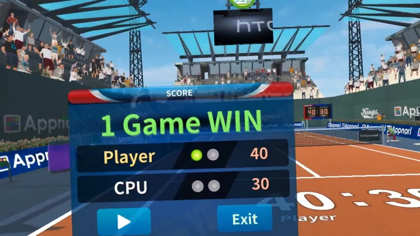 Скриншот 6 к игре Tennis Kings VR