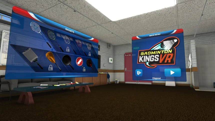Скриншот 1 к игре Badminton Kings VR