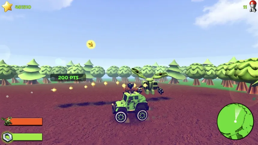 Скриншот 3 к игре Toon War