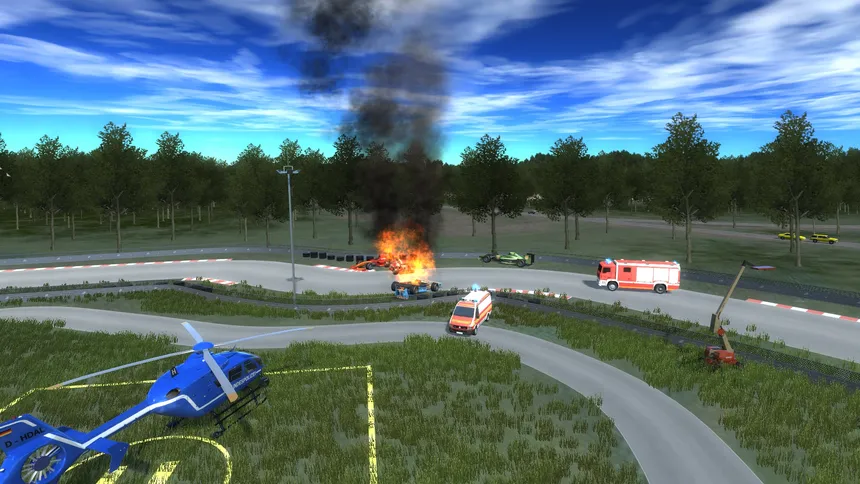 Скриншот 3 к игре Police Helicopter Simulator
