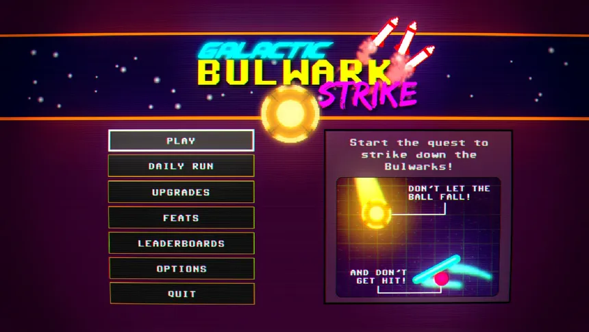 Скриншот 1 к игре Galactic Bulwark Strike