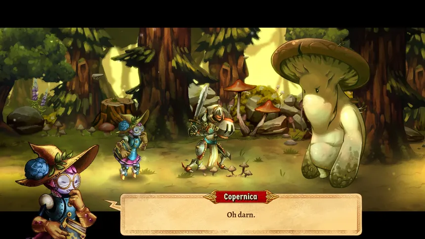 Скриншот 2 к игре SteamWorld Quest: Hand of Gilgamech