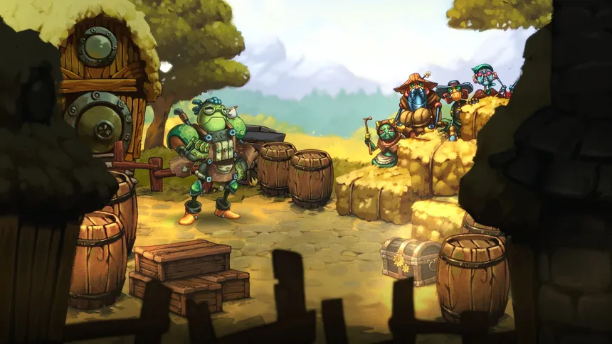 Скриншот 7 к игре SteamWorld Quest: Hand of Gilgamech