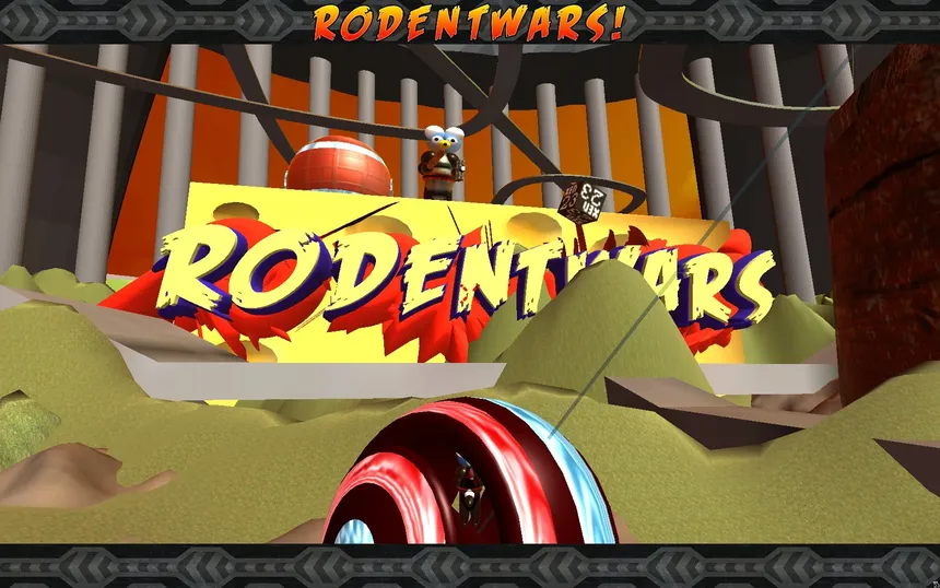 Скриншот 4 к игре RODENTWARS! Part 1 - HamsterBall Deathmatch!!