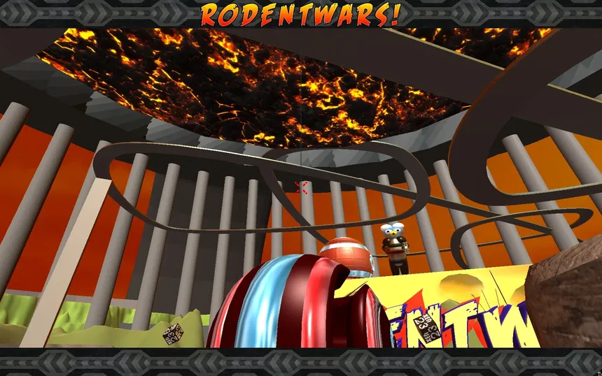 Скриншот 5 к игре RODENTWARS! Part 1 - HamsterBall Deathmatch!!