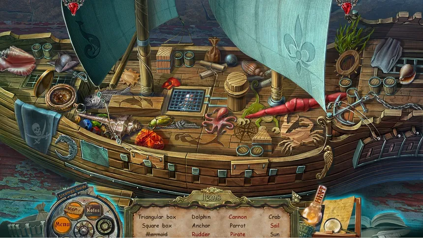 Скриншот 2 к игре Dark Tales: Edgar Allan Poe's The Mystery of Marie Roget Collector's Edition
