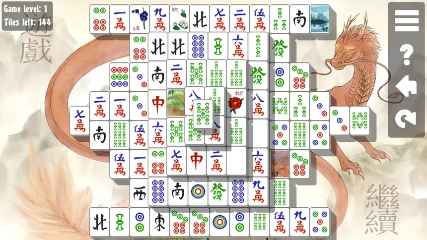 Скриншот 1 к игре Mahjong Solitaire