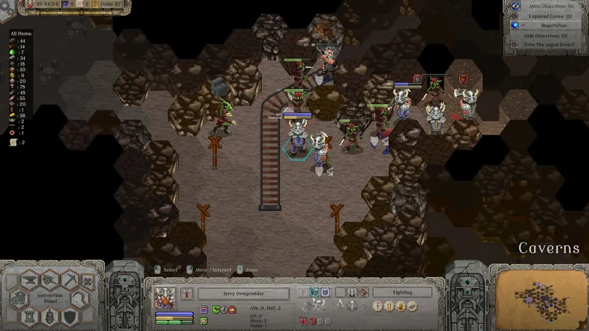 Скриншот 4 к игре The Dwarves of Glistenveld