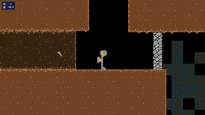Скриншот 1 к игре Retro Rocket Robot