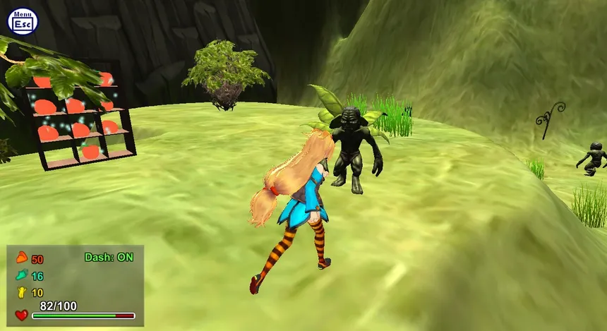 Скриншот 1 к игре Attack of the Gigant Zombie vs Unity chan
