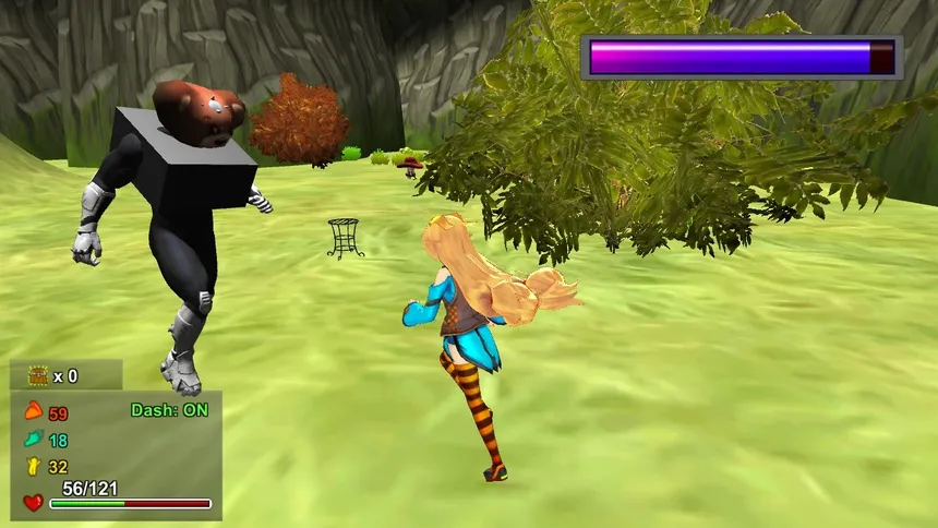 Скриншот 4 к игре Attack of the Gigant Zombie vs Unity chan