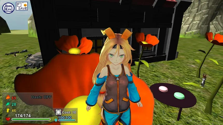 Скриншот 6 к игре Attack of the Gigant Zombie vs Unity chan