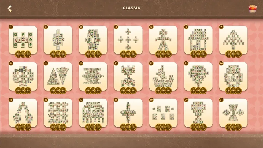Скриншот 4 к игре Mahjong Classic