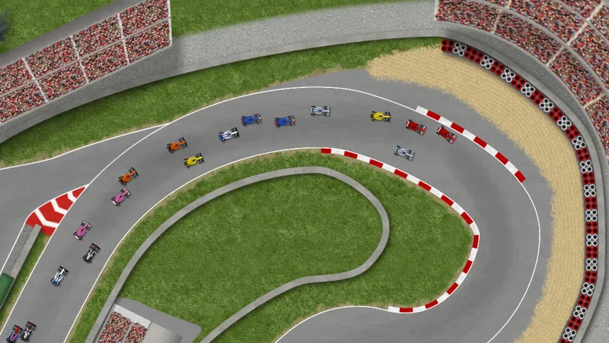 Скриншот 1 к игре Ultimate Racing 2D