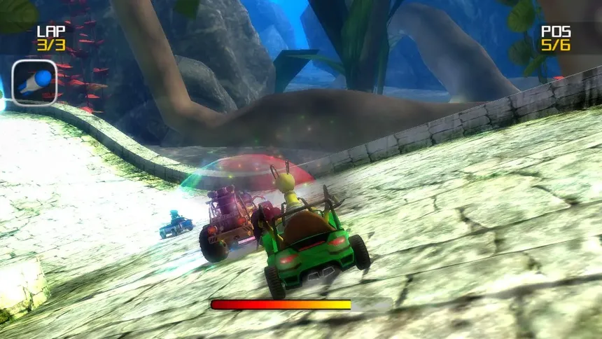Скриншот 4 к игре Super Sonic Racer