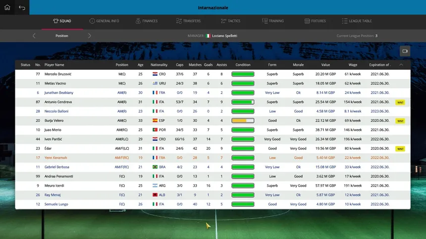Скриншот 1 к игре Global Soccer: A Management Game 2018