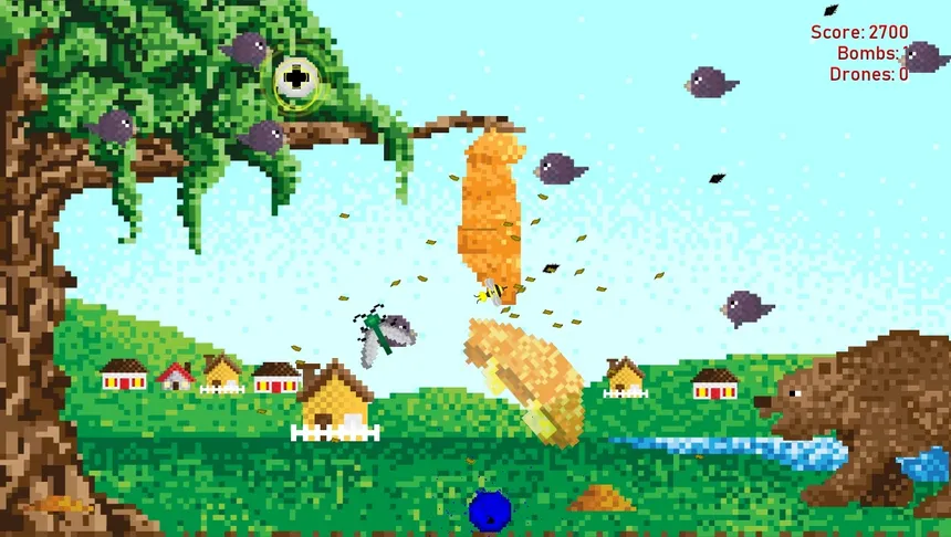 Скриншот 1 к игре BeeFender