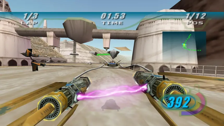 Скриншот 1 к игре STAR WARS Episode I Racer