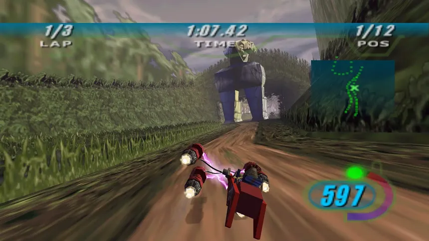 Скриншот 8 к игре STAR WARS Episode I Racer