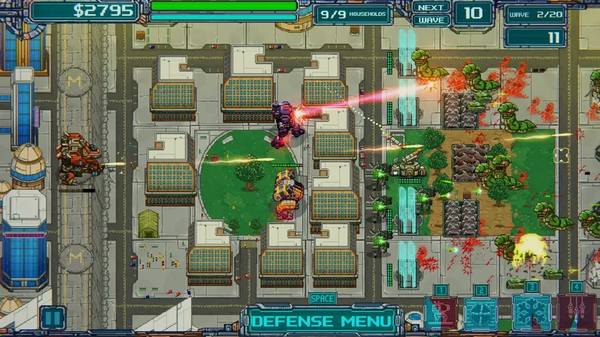 Скриншот 1 к игре Mechs V Kaijus - Tower Defense
