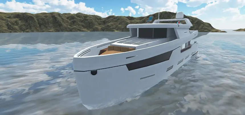 Скриншот 1 к игре Yacht Simulator VR