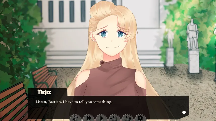 Скриншот 3 к игре Panzer Hearts - War Visual Novel