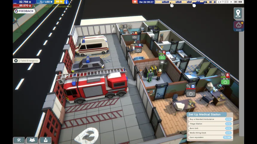 Скриншот 8 к игре Rescue HQ - The Tycoon