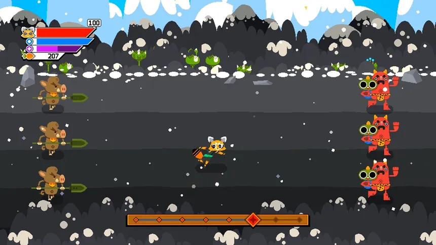 Скриншот 2 к игре Ninjin: Clash of Carrots