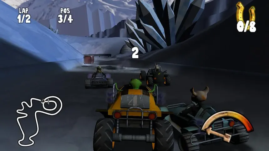 Скриншот 5 к игре Calvin Tucker's Farm Animal Racing