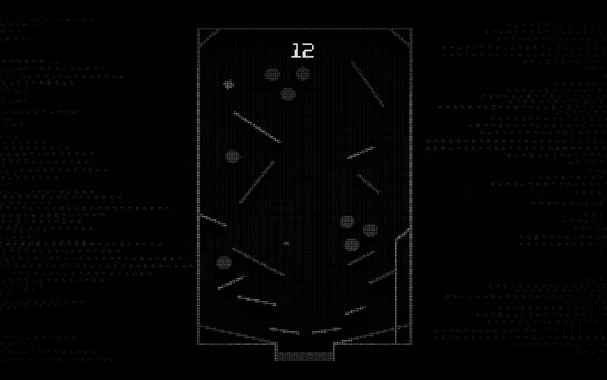Скриншот 6 к игре ASCII Game Series: Pinball