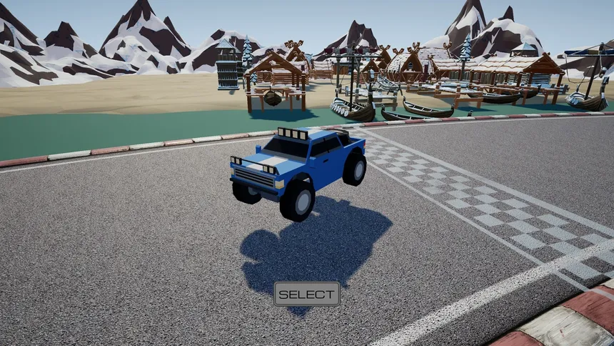 Скриншот 1 к игре RACING GAME