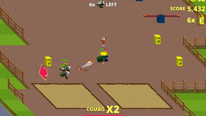 Скриншот 4 к игре Fast Food Rampage