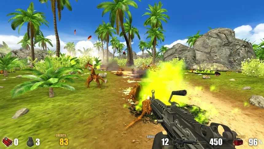 Скриншот 3 к игре Action Alien: Tropical