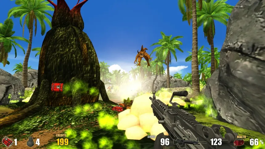 Скриншот 4 к игре Action Alien: Tropical