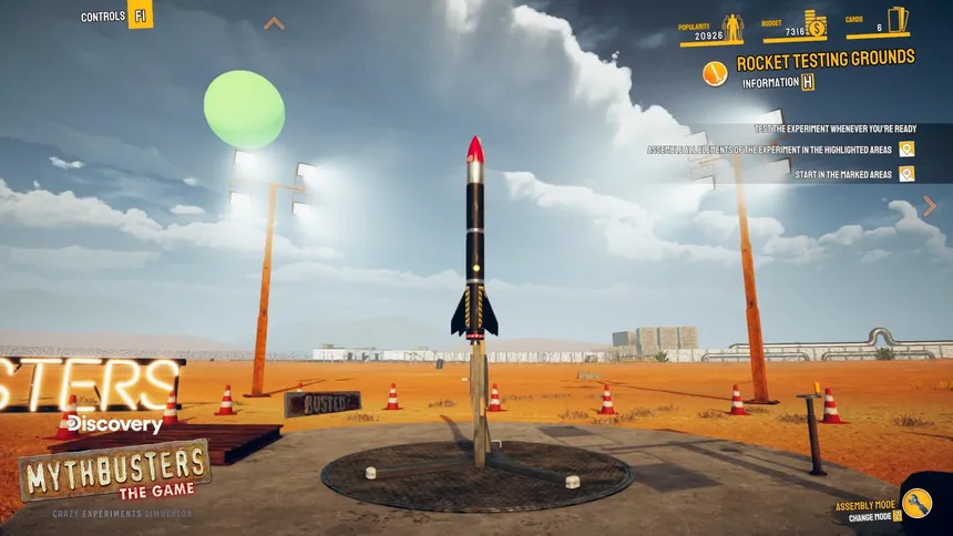Скриншот 3 к игре MythBusters: The Game - Crazy Experiments Simulator