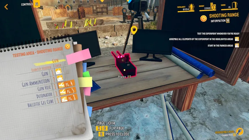 Скриншот 4 к игре MythBusters: The Game - Crazy Experiments Simulator