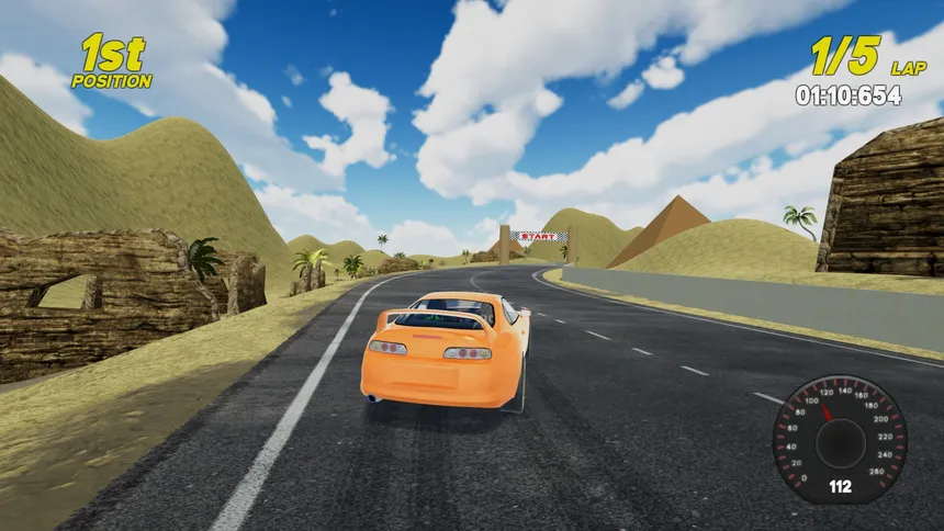 Скриншот 2 к игре It's A Racing Game