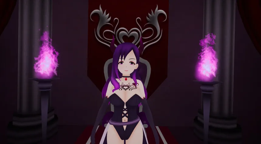 Скриншот 2 к игре Touch the devil VR(おさわり魔王VR)