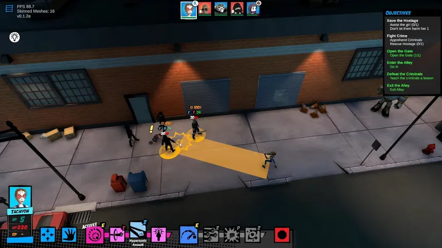 Скриншот 6 к игре Sentinels of Freedom