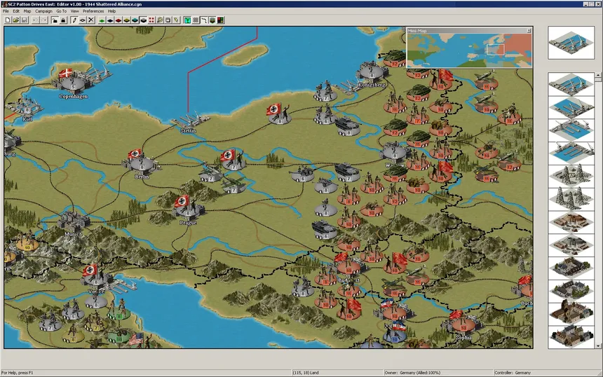 Скриншот 8 к игре Strategic Command Classic: WWII