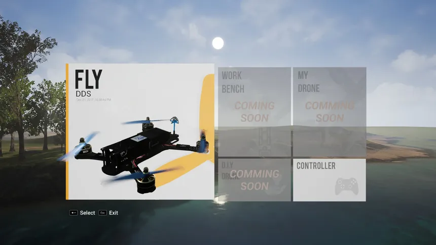 Скриншот 3 к игре DDS (D.I.Y Drone Simulator) Demo