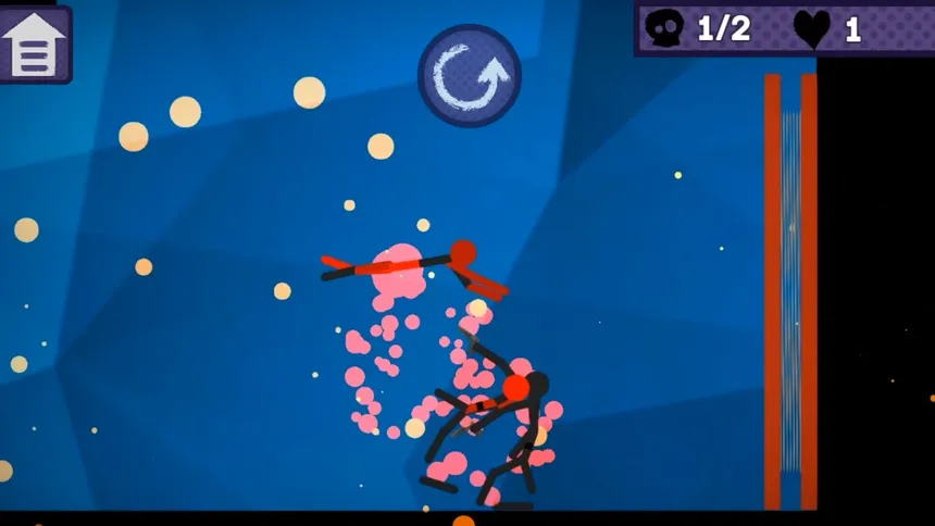 Скриншот 6 к игре Stickman Backflip Killer zone