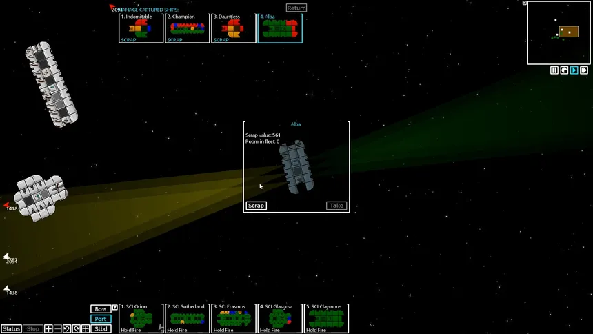 Скриншот 3 к игре Fleet Star V