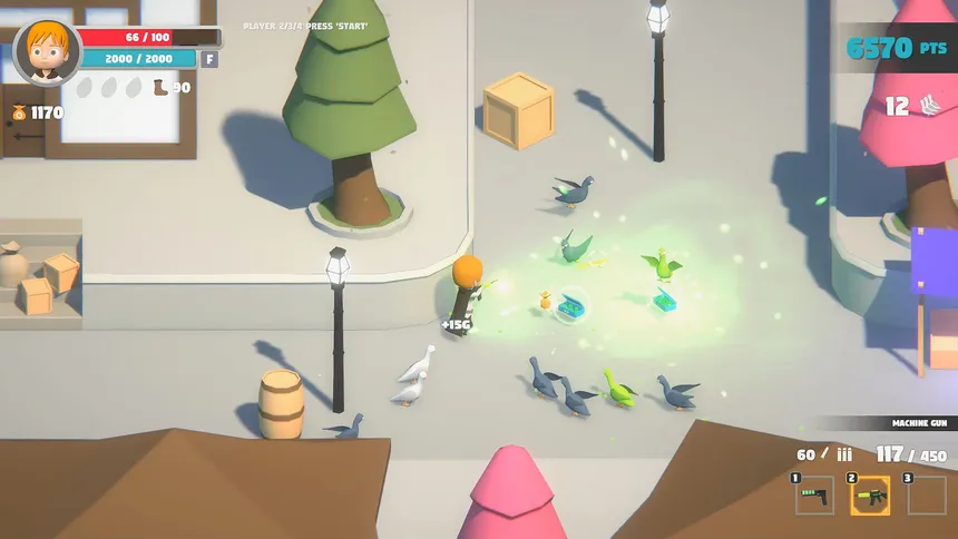 Скриншот 3 к игре Pigeons Attack