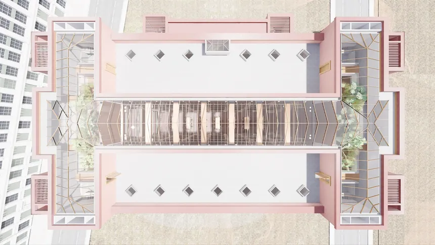 Скриншот 1 к игре Larkin building by Frank Lloyd Wright
