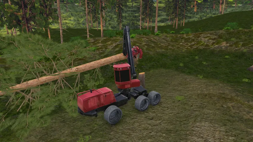 Скриншот 5 к игре Forest Harvester Simulator