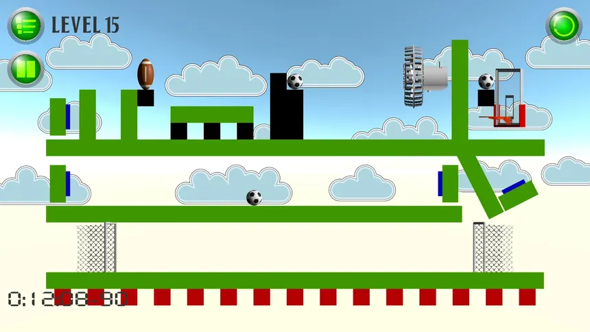 Скриншот 2 к игре Score a goal 2 (Physical football)