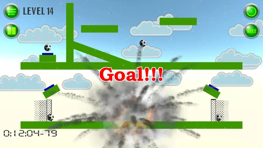 Скриншот 6 к игре Score a goal 2 (Physical football)