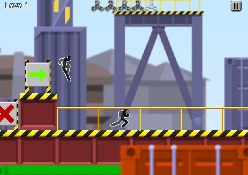 Скриншот 2 к игре Stickman: Fidget Spinner Rush
